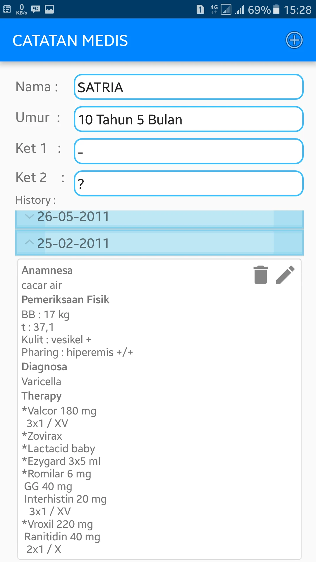 PasienQu - Data Pasien screenshot